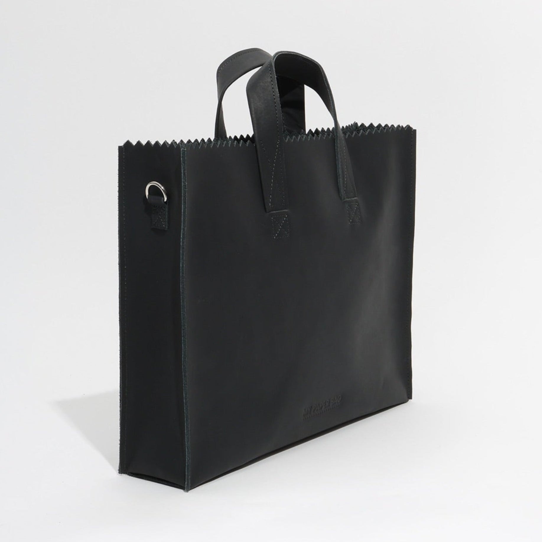 Vintage black Workbag by MY PAPER BAG