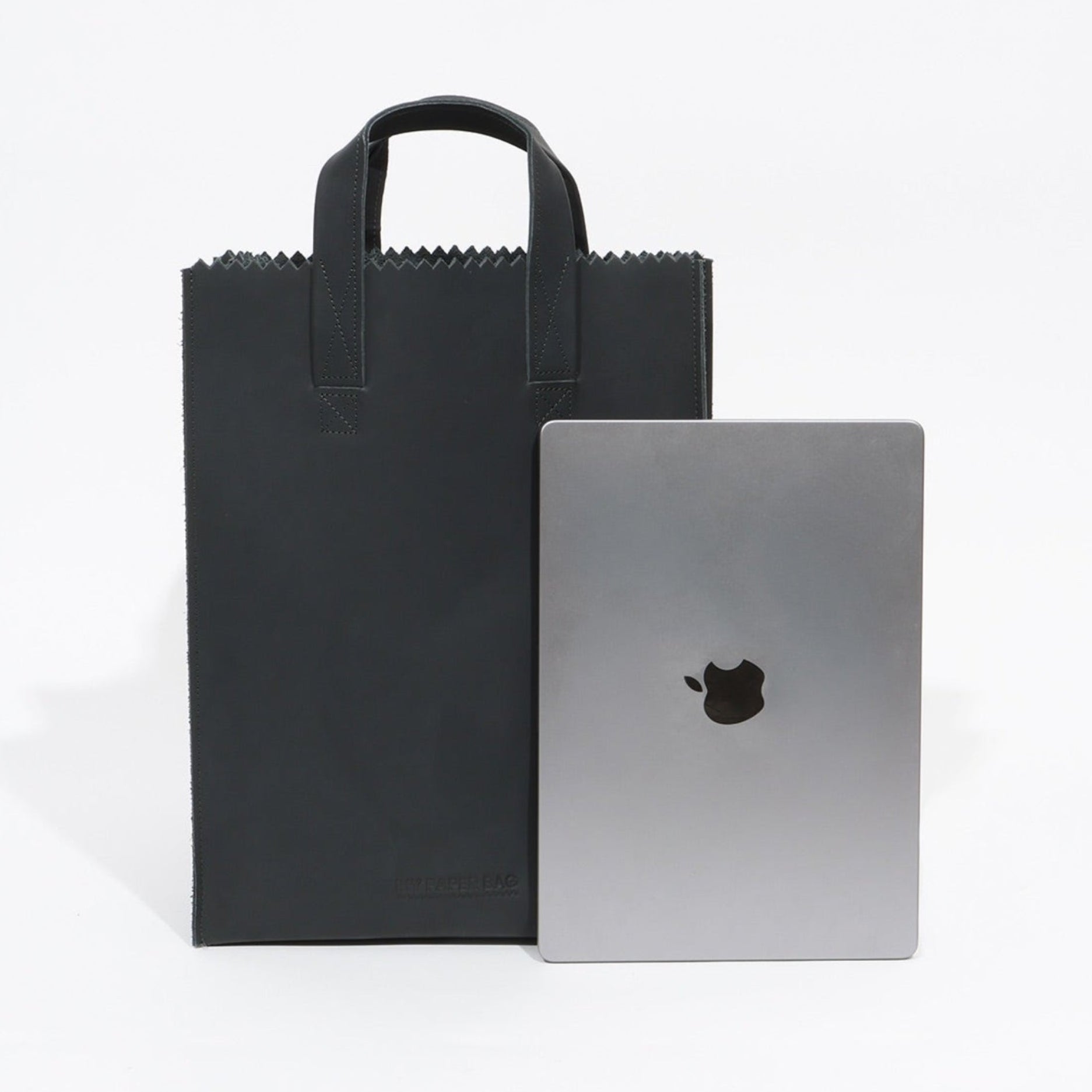 Vintage Black  short Handles bij MY PAPER BAG